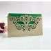 Party Invitation Card Birthday Card Glitter Paper Laser Mask 